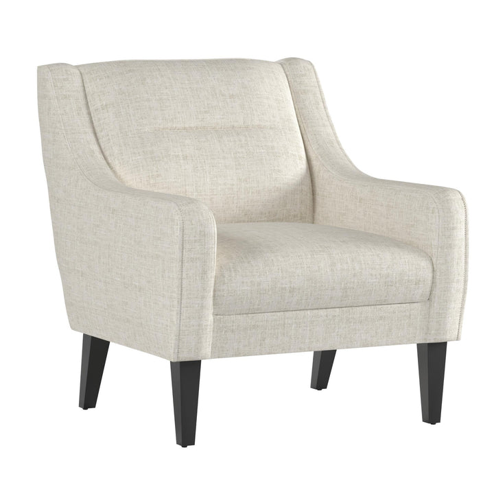 Eleanor Boucle Accent Chair - Beige - 1-Seater