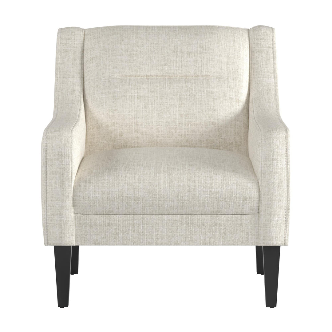 Eleanor Boucle Accent Chair - Beige - 1-Seater