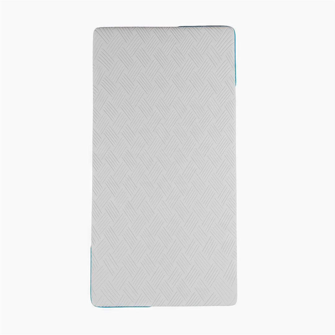 Bliss 8 Inch Charcoal Cool Gel Memory Foam Mattress - White - Twin