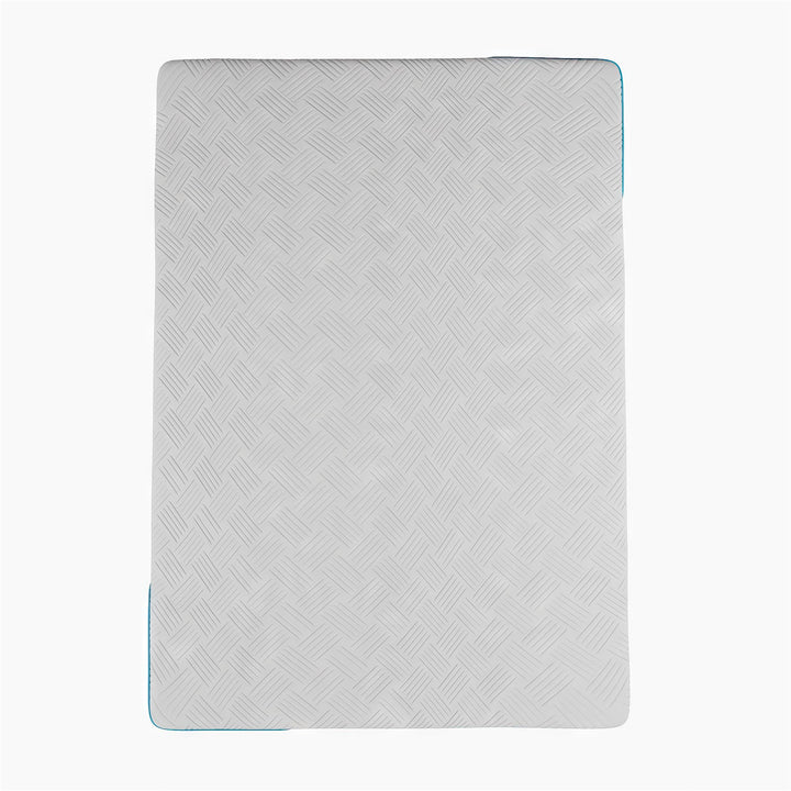 Bliss 8 Inch Charcoal Cool Gel Memory Foam Mattress - White - Full