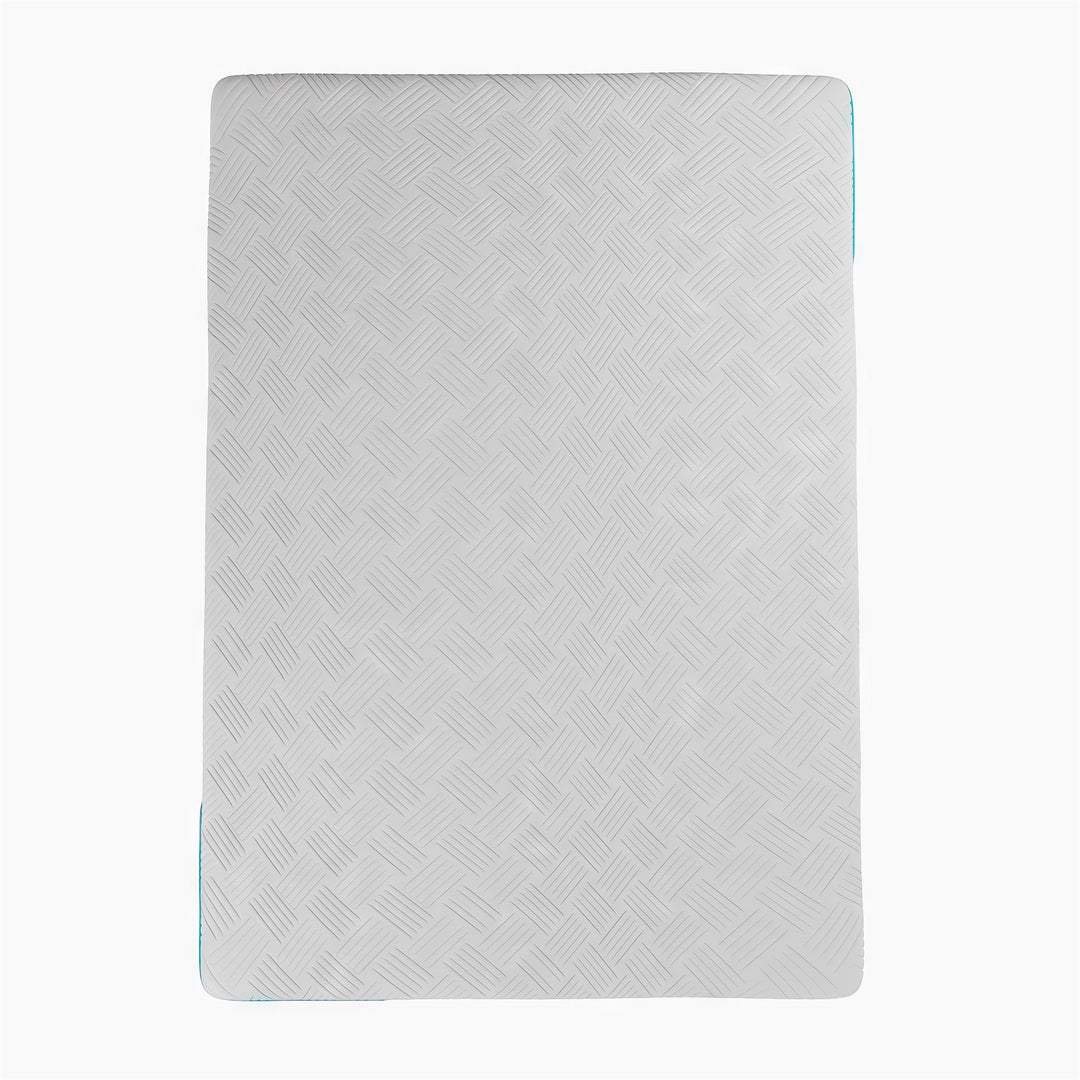 Bliss 12 Inch Charcoal Cool Gel Memory Foam Mattress - White - Full