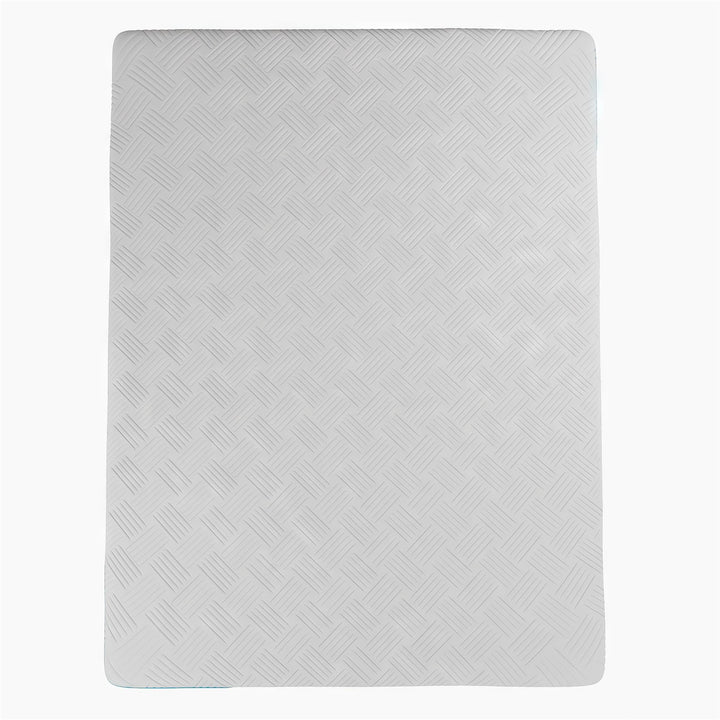 Bliss 12 Inch Charcoal Cool Gel Memory Foam Mattress - White - Queen