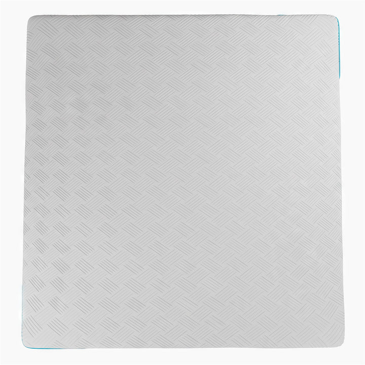 Bliss 12 Inch Charcoal Cool Gel Memory Foam Mattress - White - King