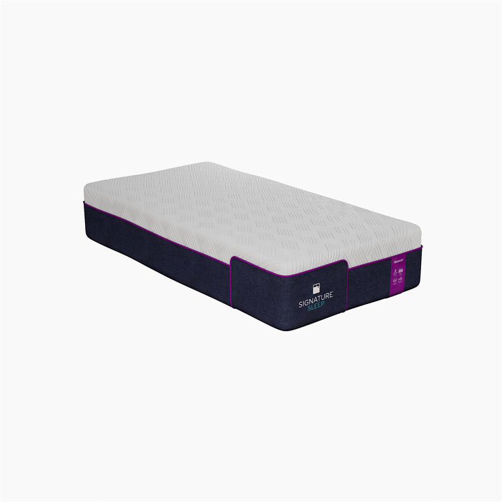 Memoir 12 Inch Memory Foam Mattress Relieves Pressure Points - White - Twin