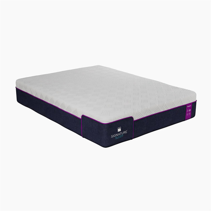 Memoir 12 Inch Memory Foam Mattress Relieves Pressure Points - White - Queen
