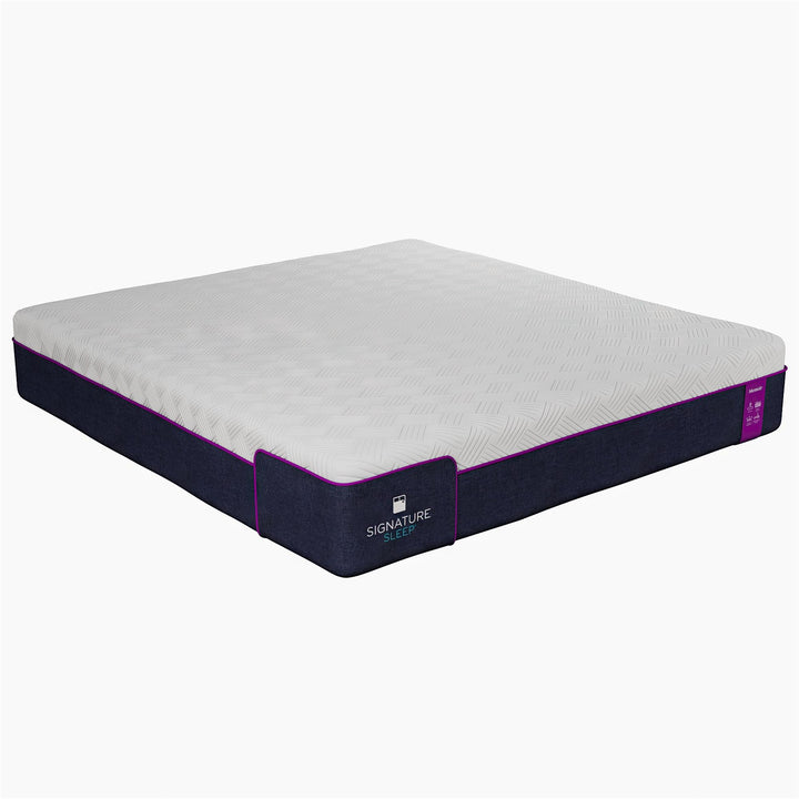 Memoir 12 Inch Memory Foam Mattress Relieves Pressure Points - White - King