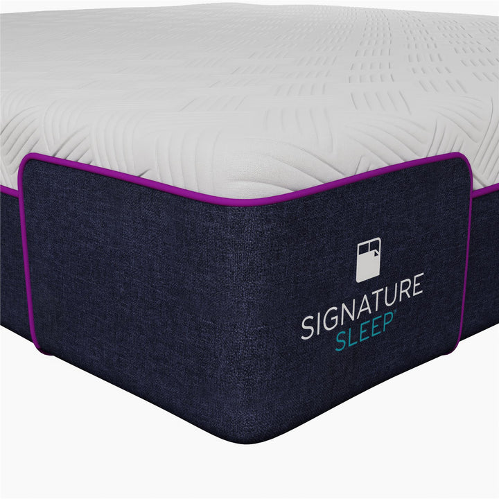 Memoir 12 Inch Memory Foam Mattress Relieves Pressure Points - White - King