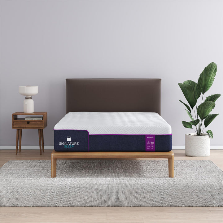 Memoir 12 Inch Memory Foam Mattress Relieves Pressure Points - White - Full