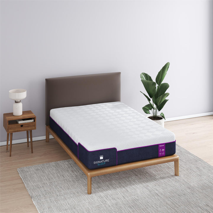 Memoir 12 Inch Memory Foam Mattress Relieves Pressure Points - White - Full