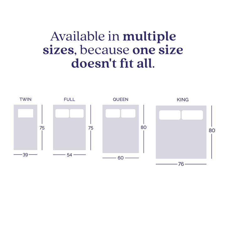 Memoir 12 Inch Memory Foam Mattress Relieves Pressure Points - White - Queen