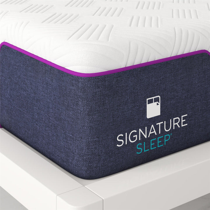 Memoir 12 Inch Memory Foam Mattress Relieves Pressure Points - White - Full