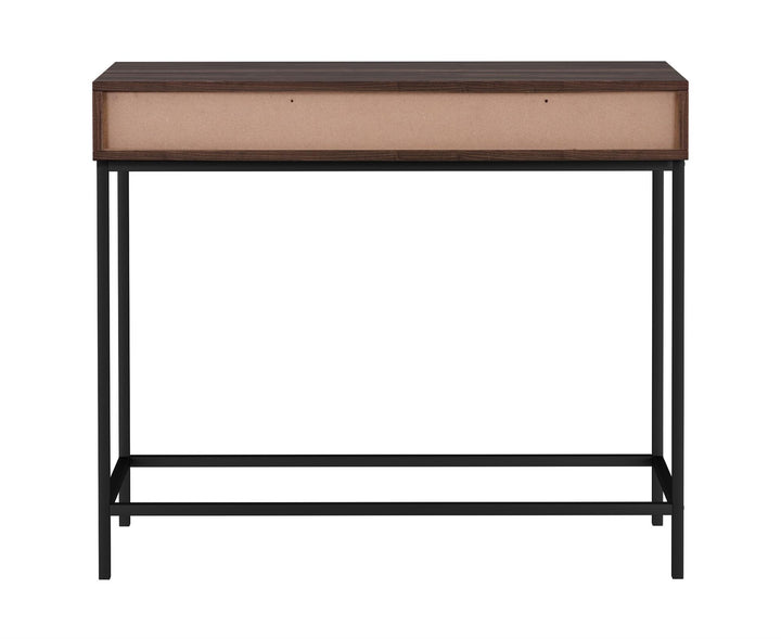 Jarrel Console Table with 2 Drawers - Walnut