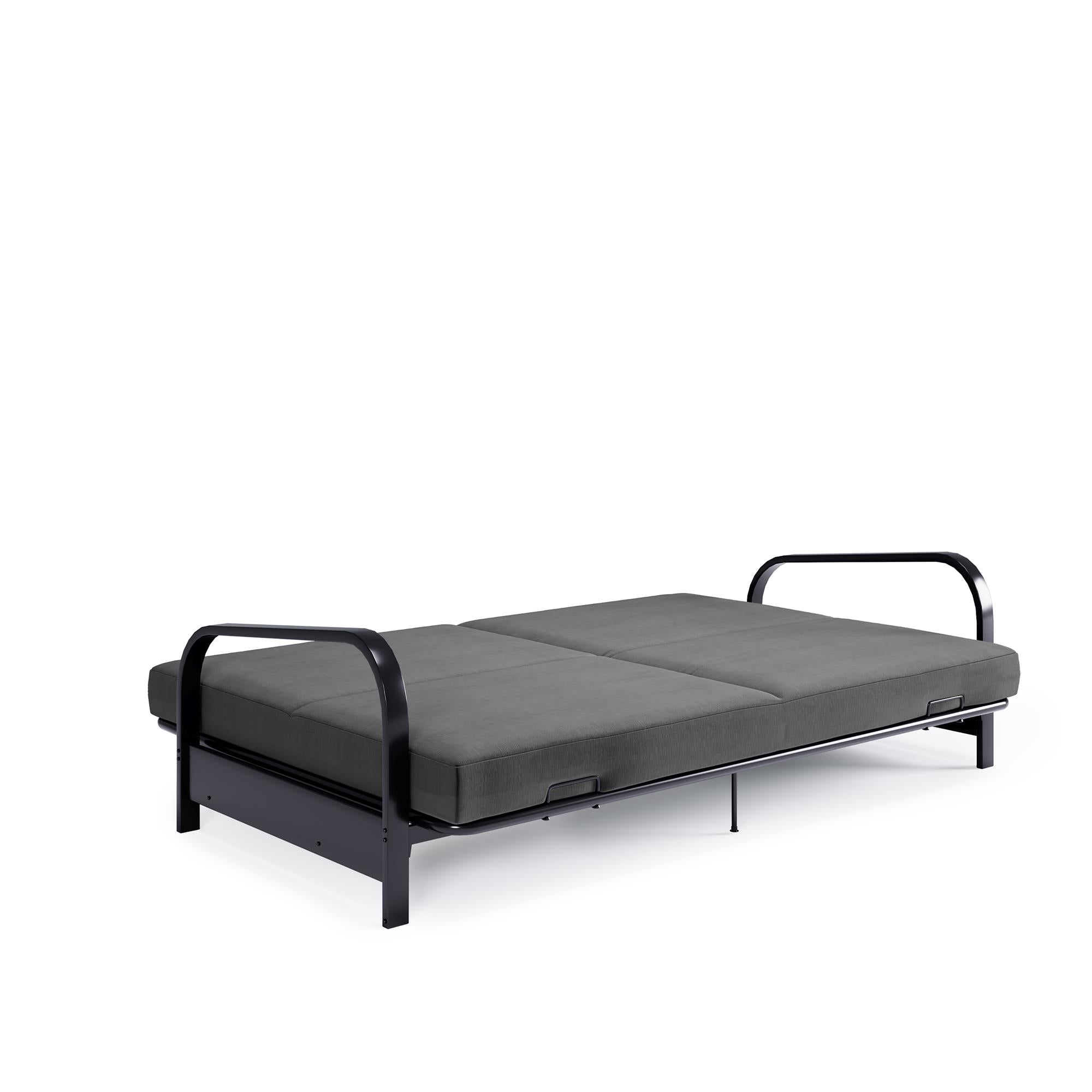 Metal frame futon with mattress hotsell