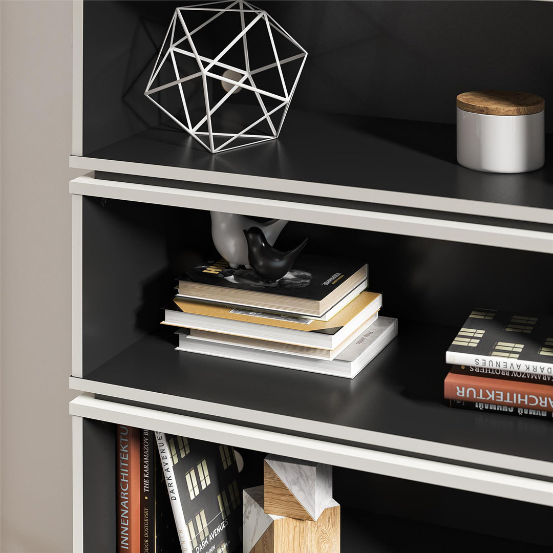 Shadow Gaming & Collectable Display Storage Bookcase - White