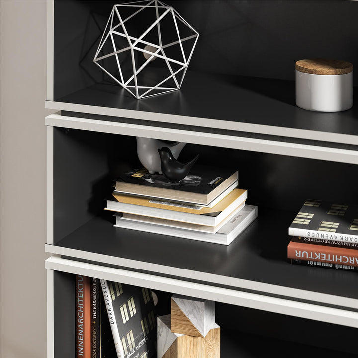 Shadow Gaming & Collectable Display Storage Bookcase - White