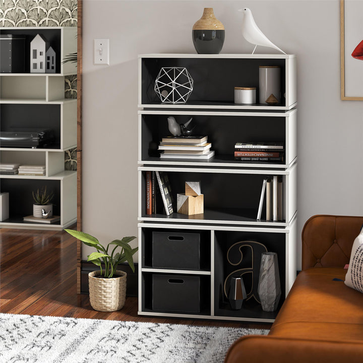 Shadow Gaming & Collectable Display Storage Bookcase - White