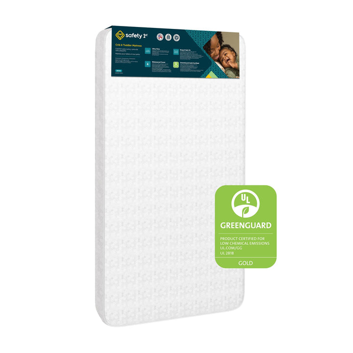 Precious Angel Standard Baby Crib & Toddler Bed Mattress - White - Crib & Toddler Mattress