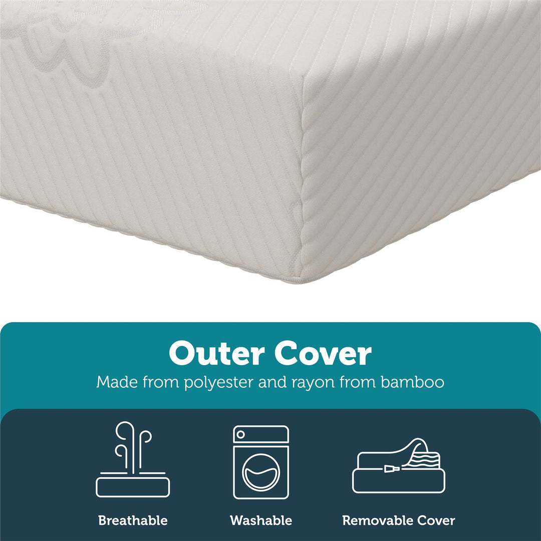 Precious Angel Supreme Firm Baby Crib & Toddler Mattress - White - Crib & Toddler Mattress