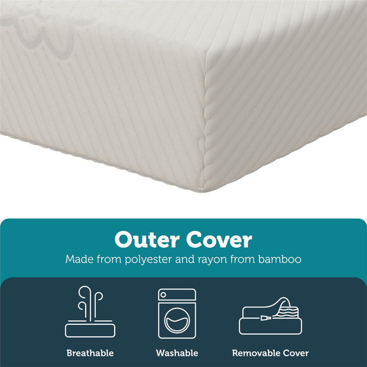 Precious Angel Supreme Firm Baby Crib & Toddler Mattress - White - Crib & Toddler Mattress