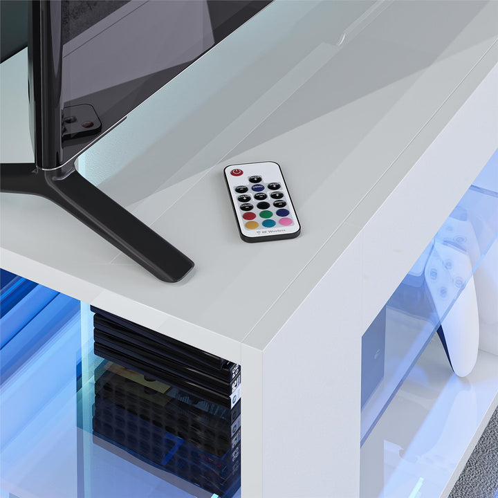 LED TV Stand for TVs up to 55" - White