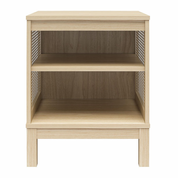Cane End Table - Spring PIne