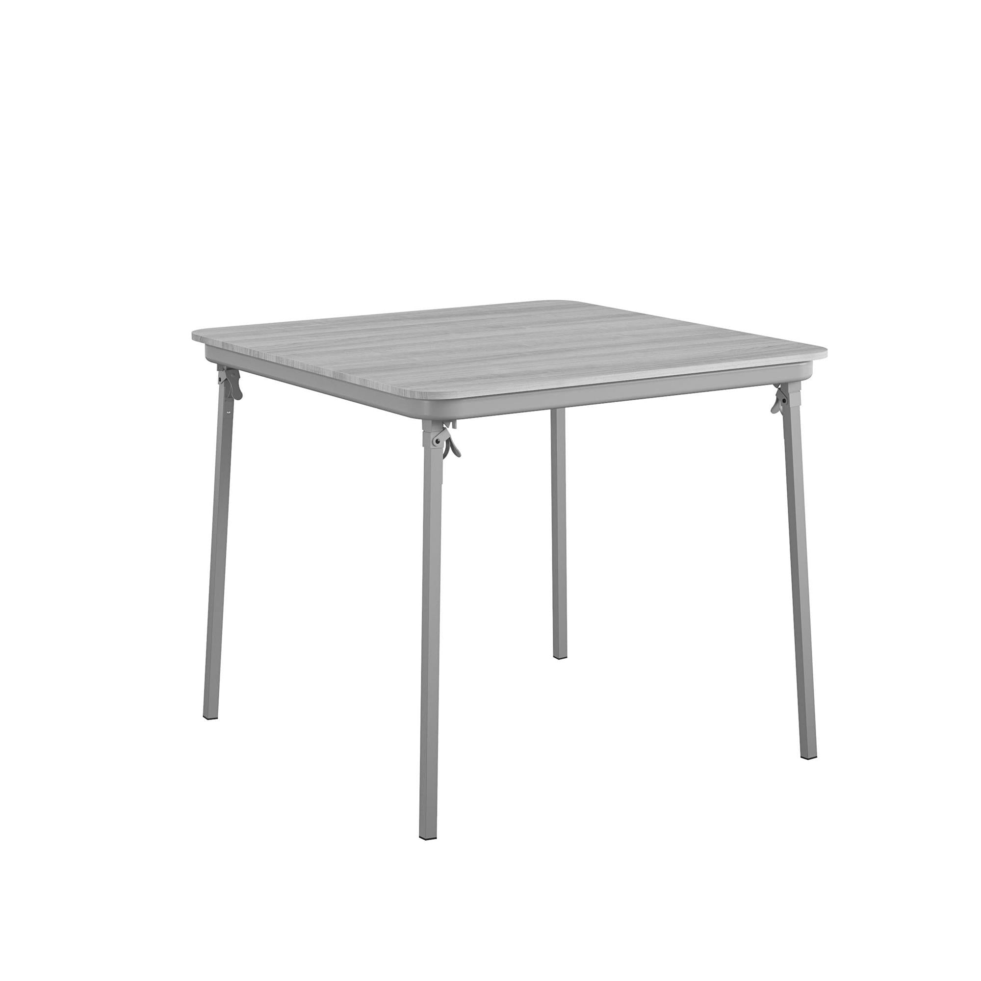 34 square folding table discount