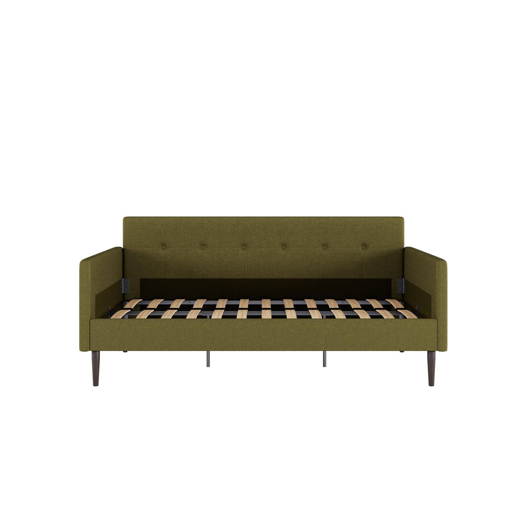 Wimberly Upholstered Daybed - Olive Green - Twin