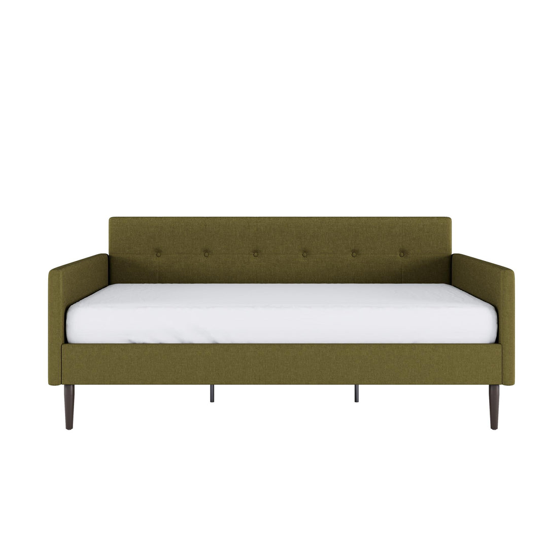 Wimberly Upholstered Daybed - Olive Green - Twin