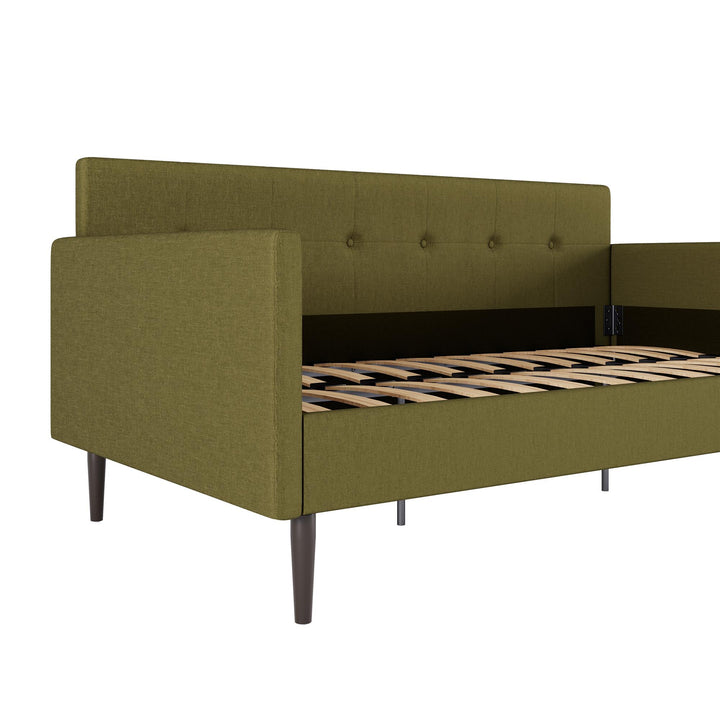 Wimberly Upholstered Daybed - Olive Green - Twin