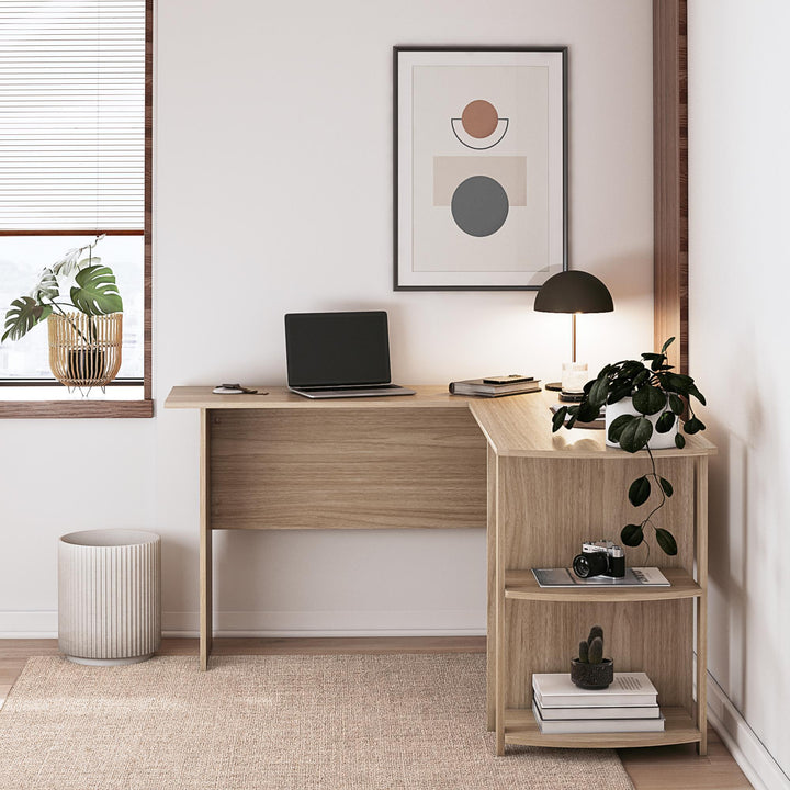 Dominic L Desk - Spring PIne