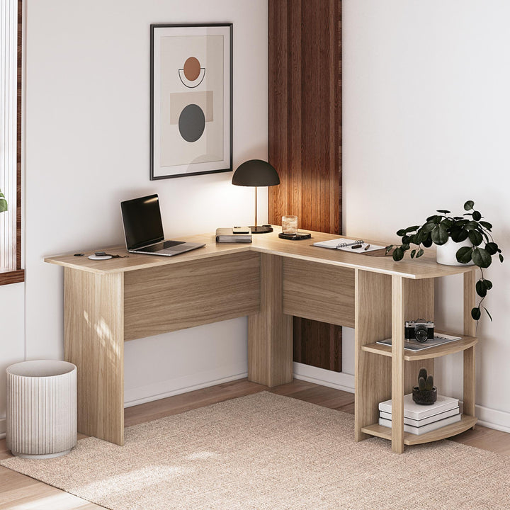 Dominic L Desk - Spring PIne