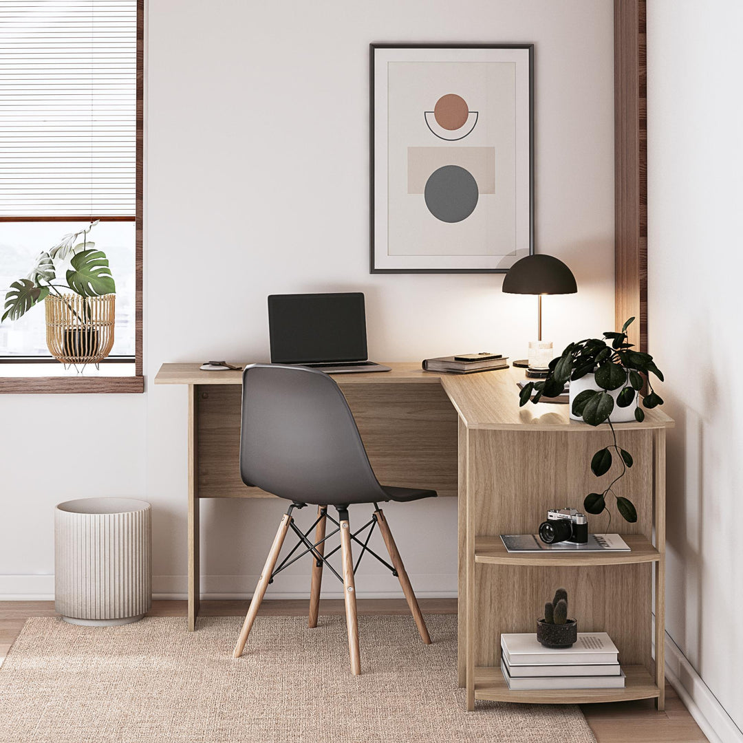 Dominic L Desk - Spring PIne