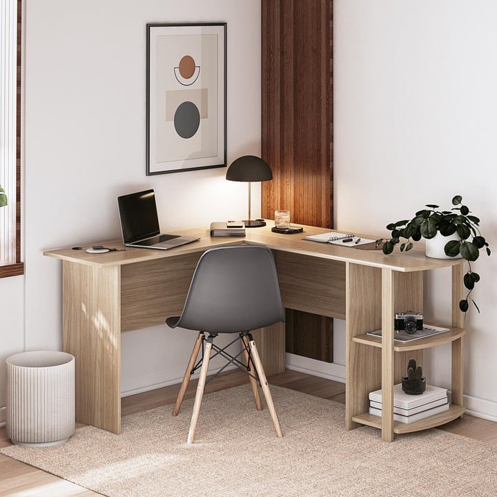 Dominic L Desk - Spring PIne