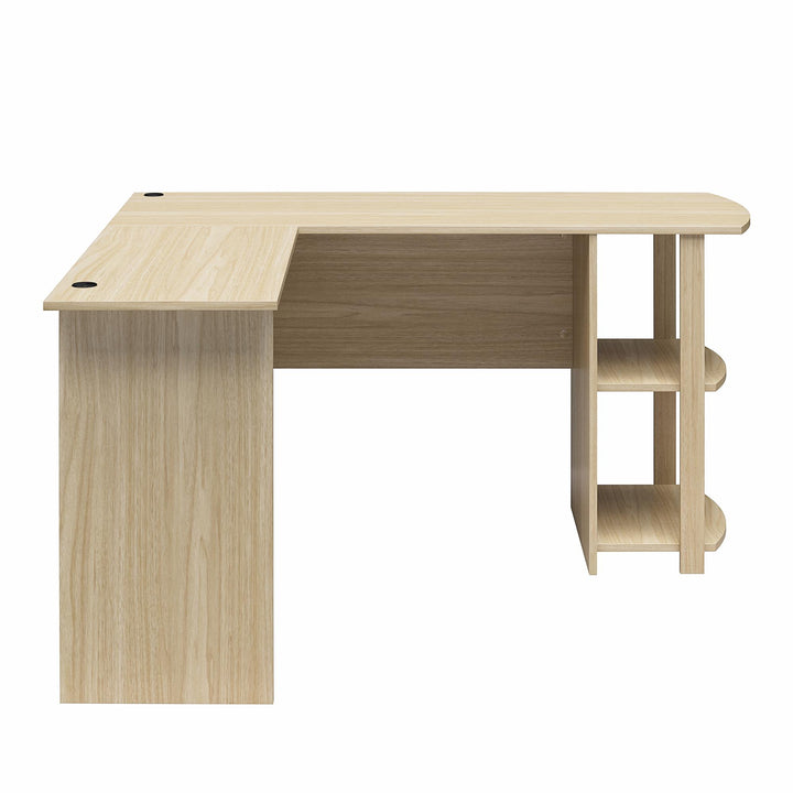 Dominic L Desk - Spring PIne