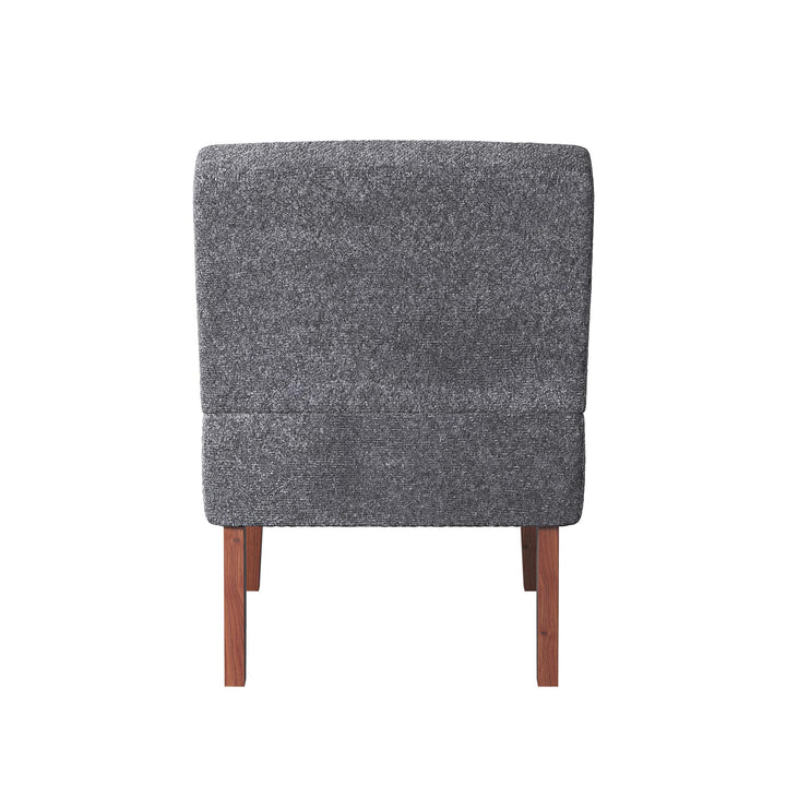 Slipper Chair - Gray - 1-Seater