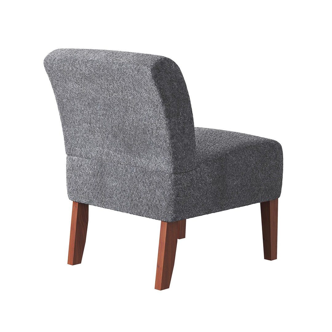 Slipper Chair - Gray - 1-Seater