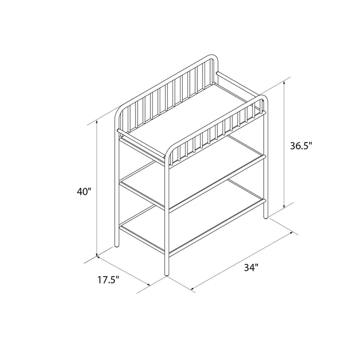 Best stylish Lanley Changing Table -  White