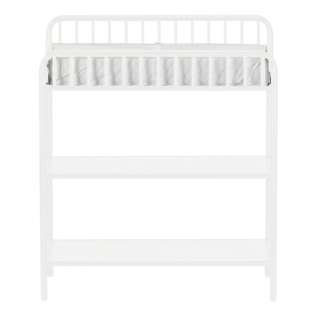 Lanley Changing Table with storage -  White