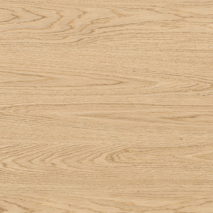 Leva Scandinavian Style Desk with 2 Drawers - Light Oak