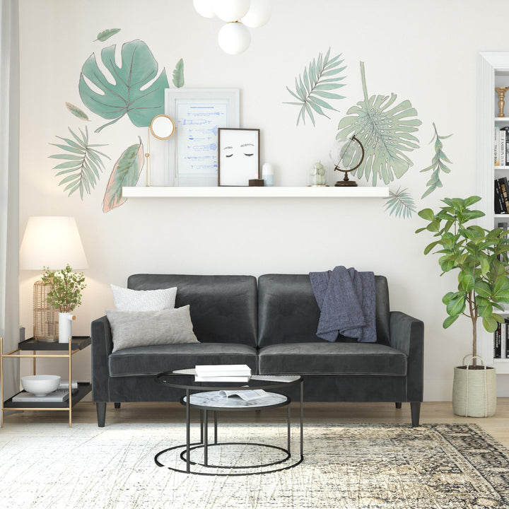 Winston Sofa with Pocket Coils - Dark Gray