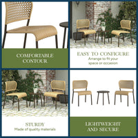 Briar 3-Piece Wicker Chat Set by The Novogratz