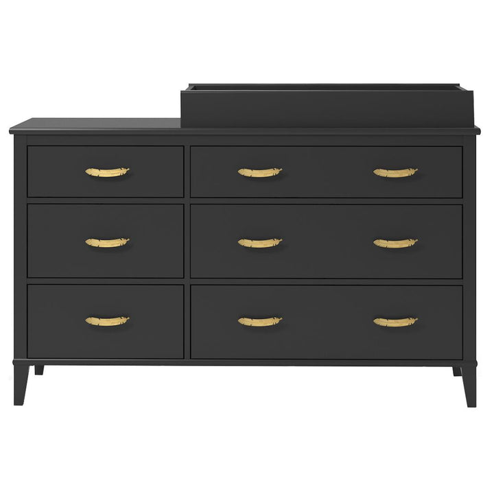 Safe and sturdy changing table topper -  Black