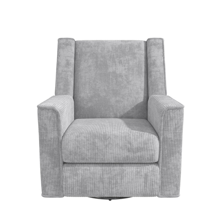 Elysian Swivel Recliner Chair and Glider - Light Gray
