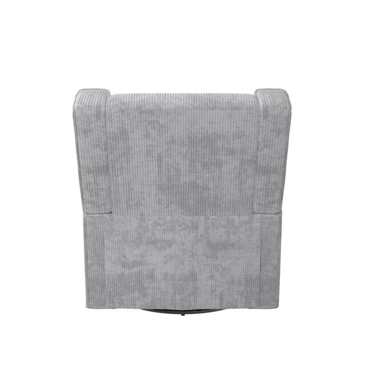 Elysian Swivel Recliner Chair and Glider - Light Gray