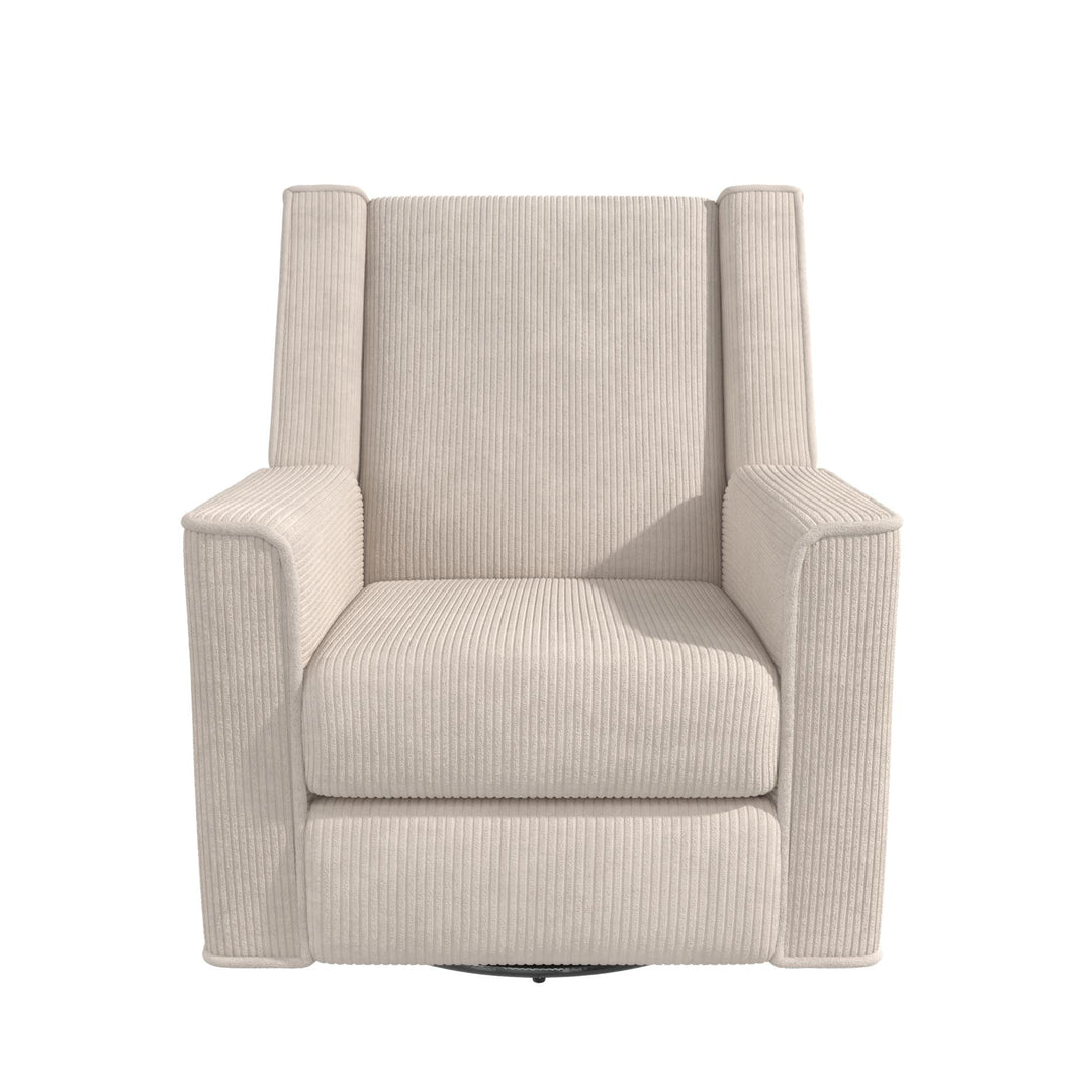 Elysian Swivel Recliner Chair and Glider - Ivory