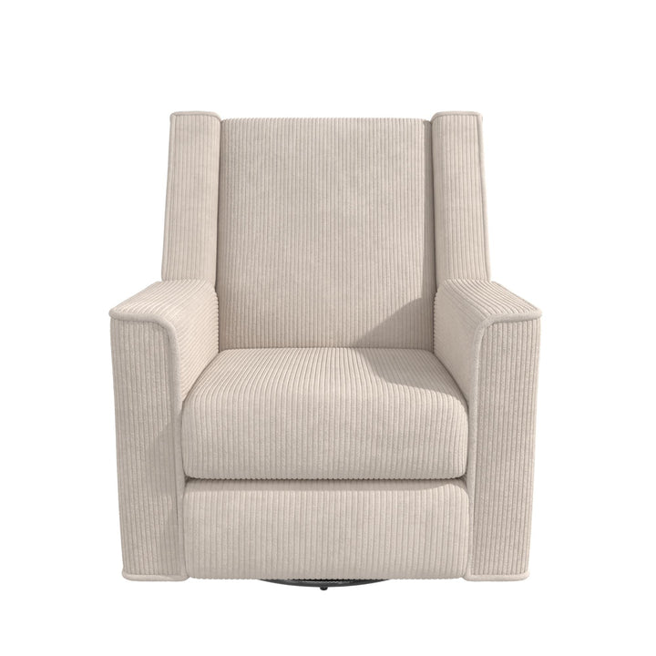 Elysian Swivel Recliner Chair and Glider - Ivory