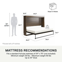 Paramount Full Size Daybed Murphy Bed