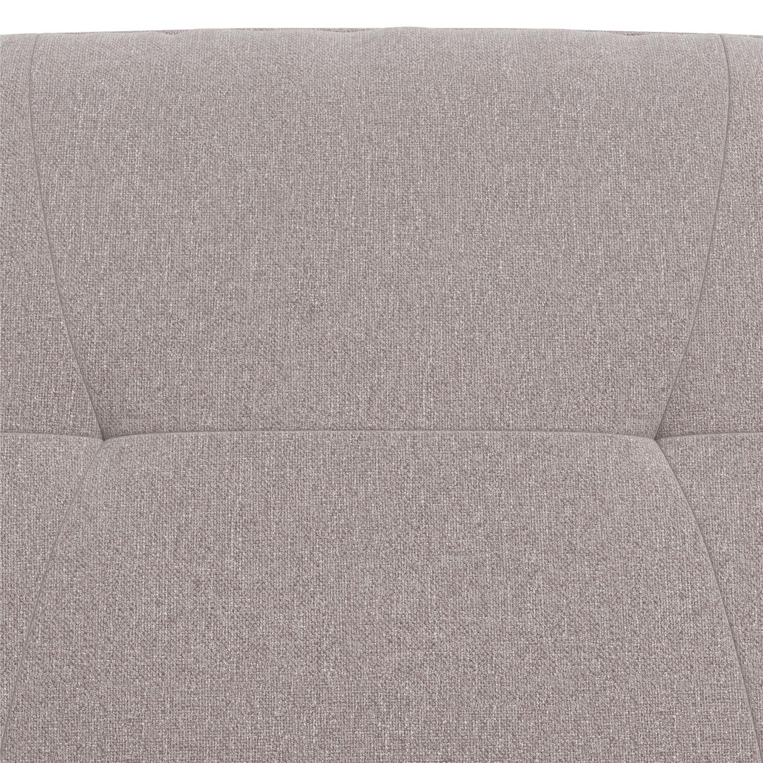 Mainstays Claremonte Sofa - Light Gray Linen - 2-Seater