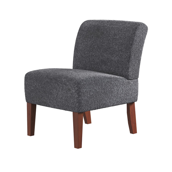 Slipper Chair - Gray - 1-Seater