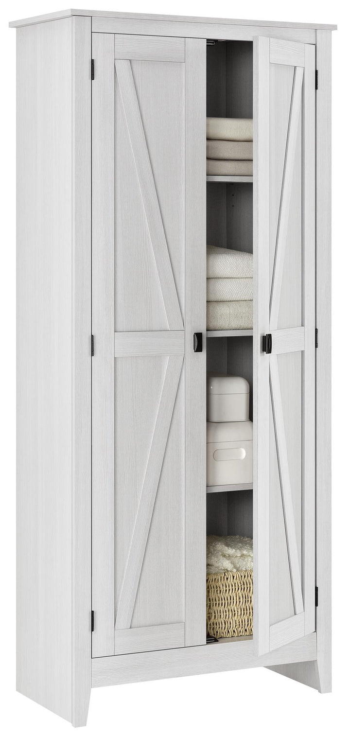 wide storage cabinet for bedroom -  Ivory Pine